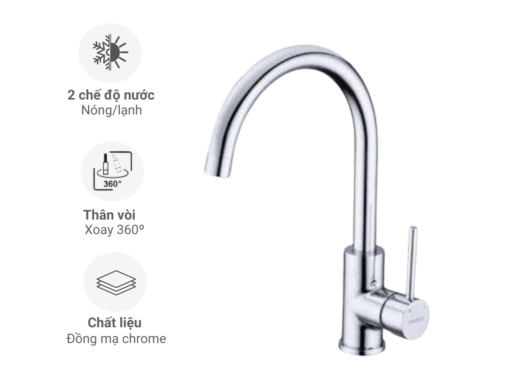 vòi rửa hafele ht21-ch1f220c (577.55.240)