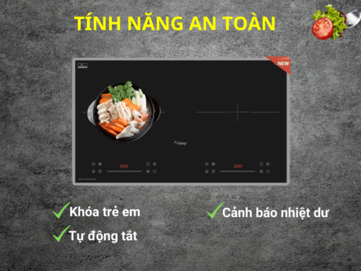 Tính năng an toàn bảo vệ cho cả gia đình