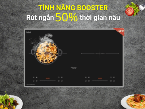 Chức năng gia nhiệt nhanh Booster