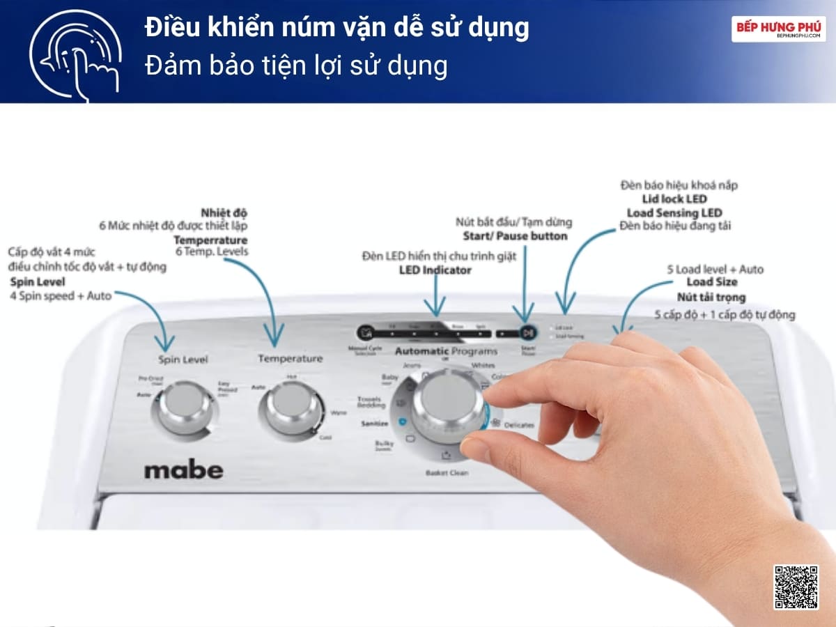 máy giặt mabe wma71214cbcs0