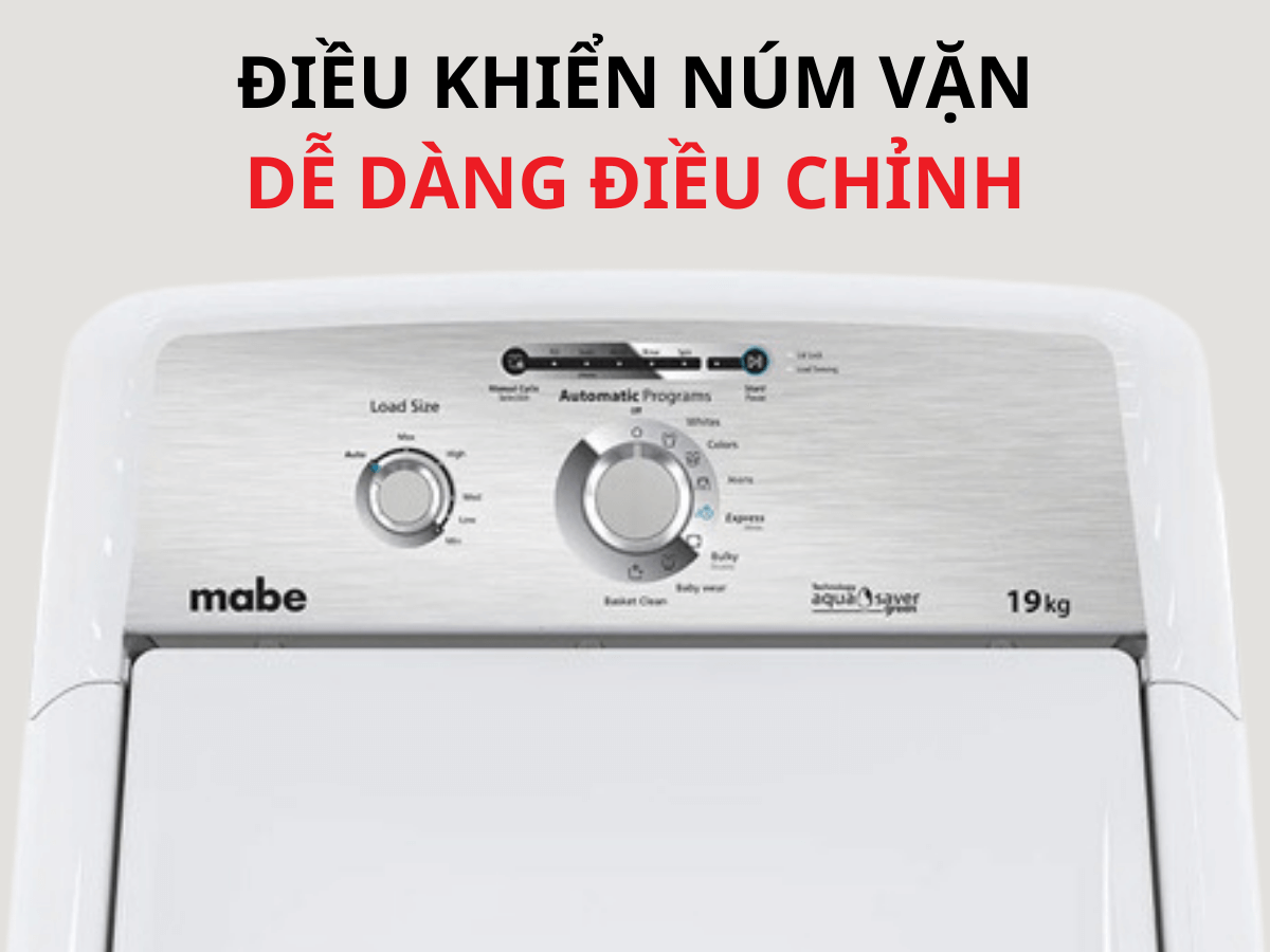 Máy giặt Mabe WMA79112CBCS0