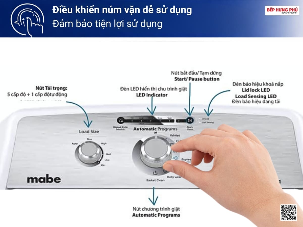 máy giặt mabe wma79112cbcs0
