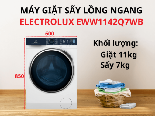 Máy giặt sấy Electrolux EWW1142Q7WB