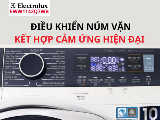 Máy giặt sấy Electrolux EWW1142Q7WB