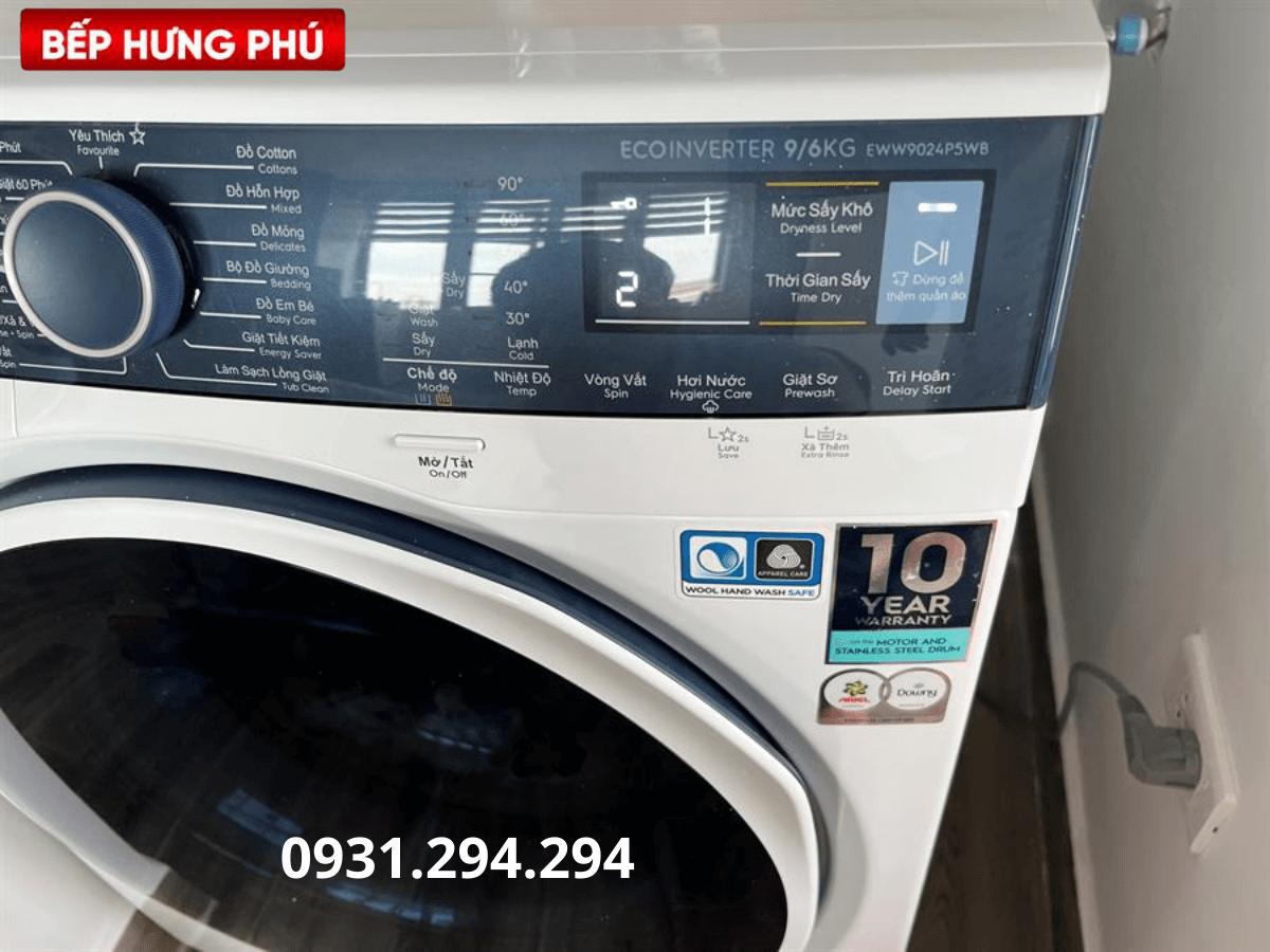Máy giặt sấy Electrolux EWW9024P5WB