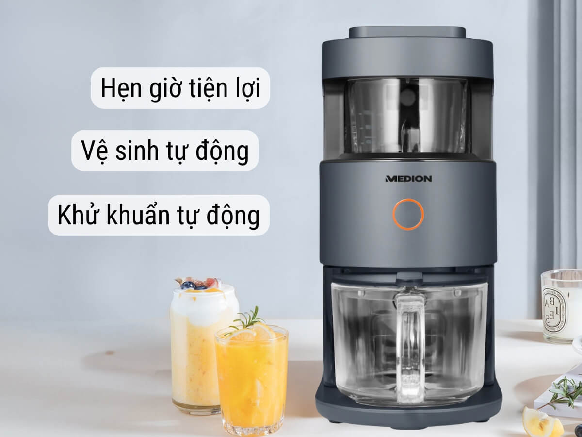 máy làm sữa hạt medion md 19725
