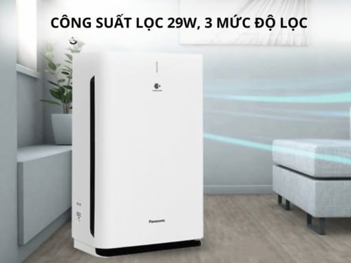 Công suất lọc 29W, 3 mức độ lọc