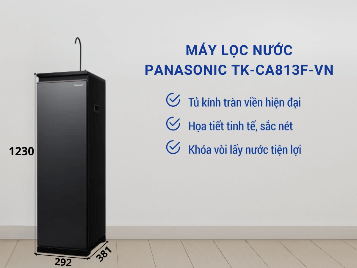 Máy lọc nước Panasonic TK-CA813F-VN