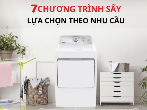 Đa dạng chương trình sấy đáp ứng mọi nhu cầu sử dụng