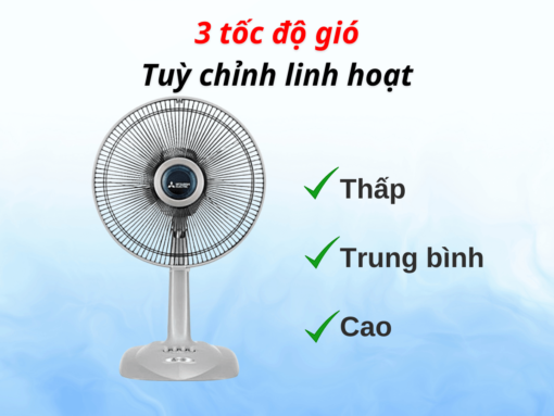 Quạt bàn Mitsubishi D12-GV