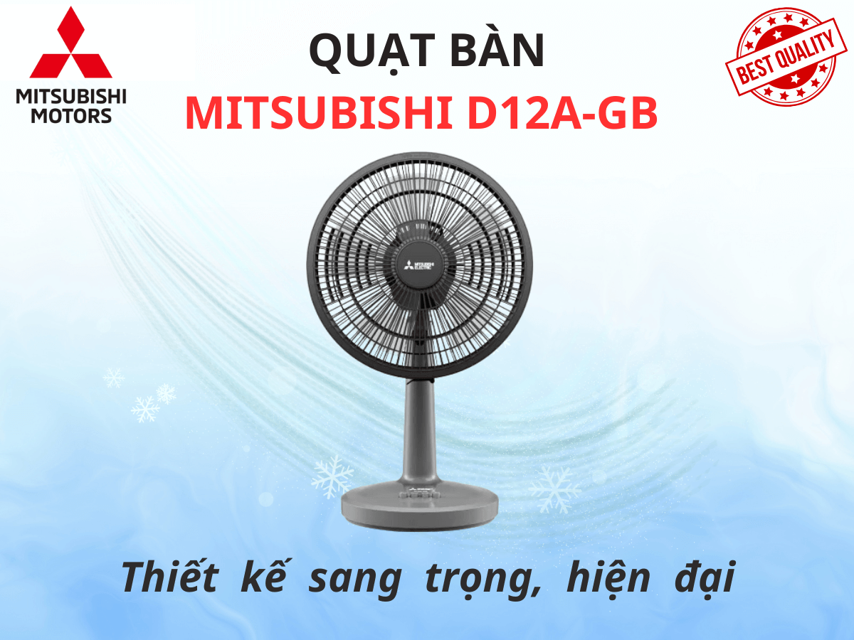 Quạt bàn Mitsubishi D12A-GB