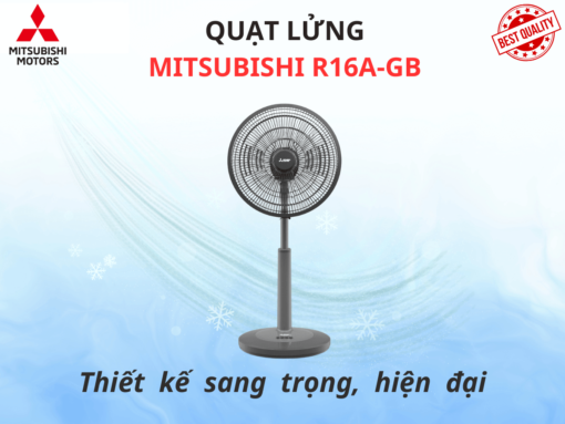 Quạt lửng Mitsubishi R16A-GB thiết kế hiện đại, sang trọng