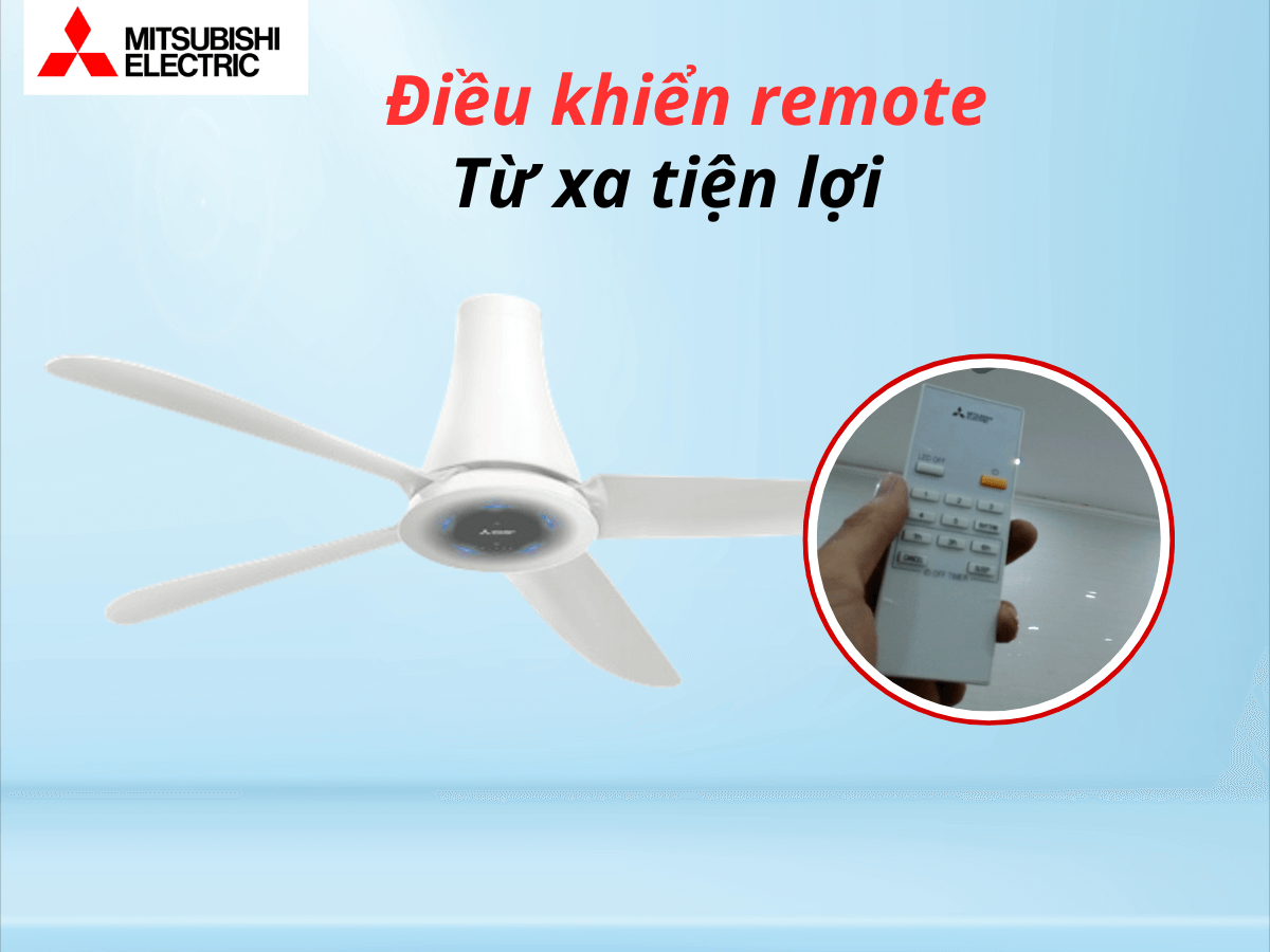Điều khiển từ xa tiện lợi