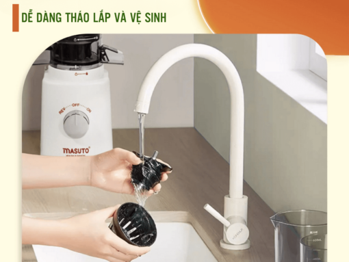 Dễ dàng tháo lắp và vệ sinh