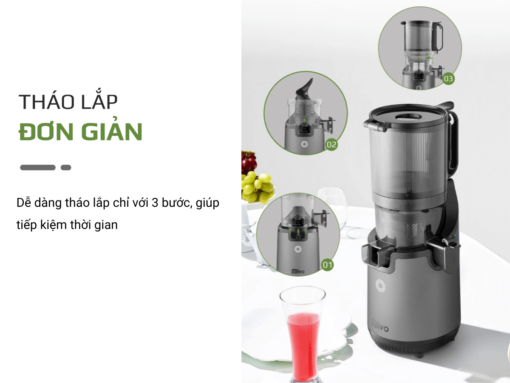 Dễ dàng tháo lắp và vệ sinh