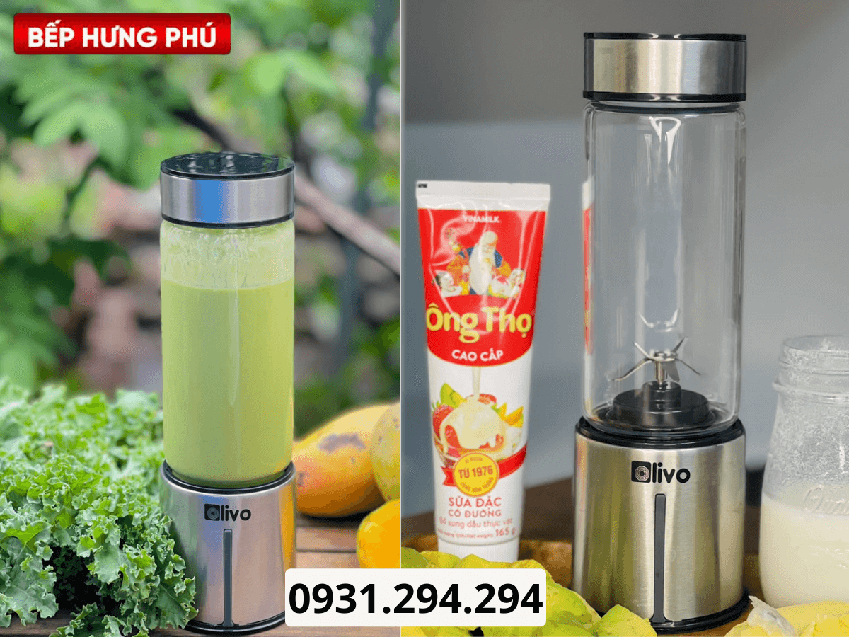 máy xay sinh tố cầm tay Olivo PB01