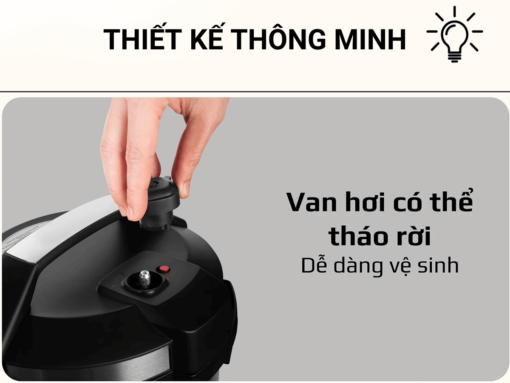 Nồi áp suất điện Olivo PC60 6L