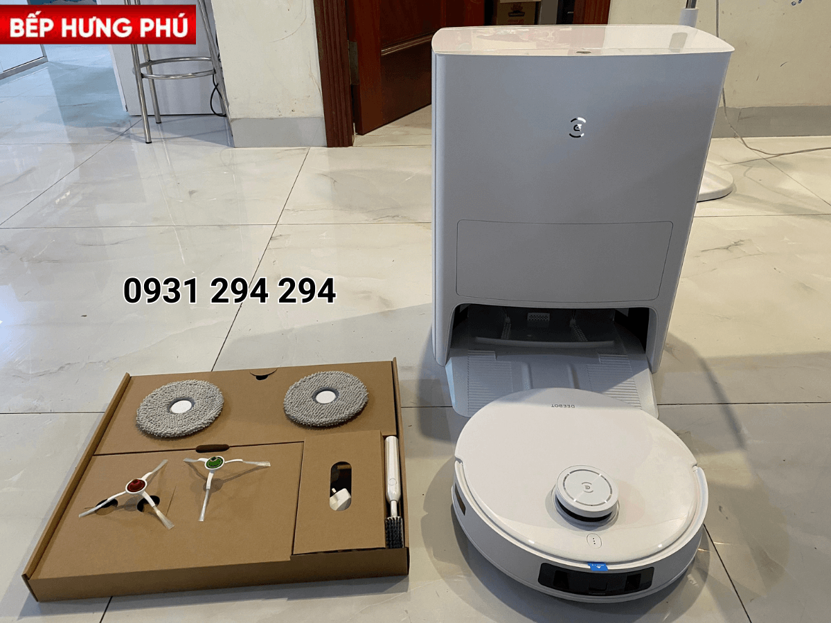 Cận cảnh Robot Ecovacs Deebot T20e Omni