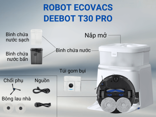 Robot Ecovacs Deebot T30 Pro