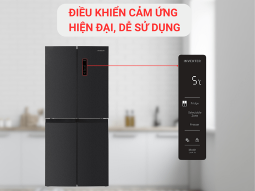 Điều khiển cảm ứng bên ngoài cửa tủ