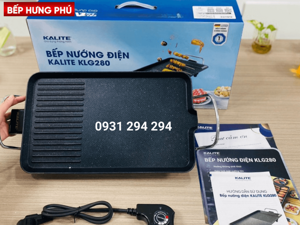 bếp nướng điện Kalite KLG280