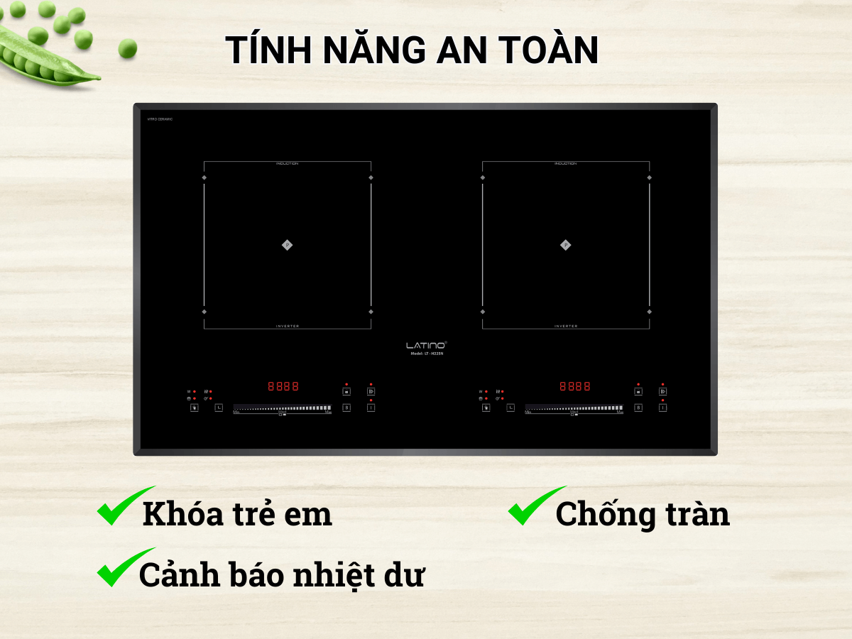 Tính năng an toàn bảo vệ cho cả gia đình