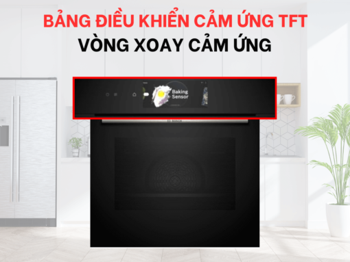 Bảng điều khiển cảm ứng TFT và vòng xoay cảm ứng