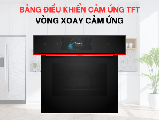 Bảng điều khiển cảm ứng TFT và vòng xoay cảm ứng