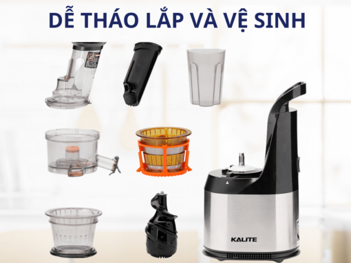 Dễ dàng tháo lắp và vệ sinh
