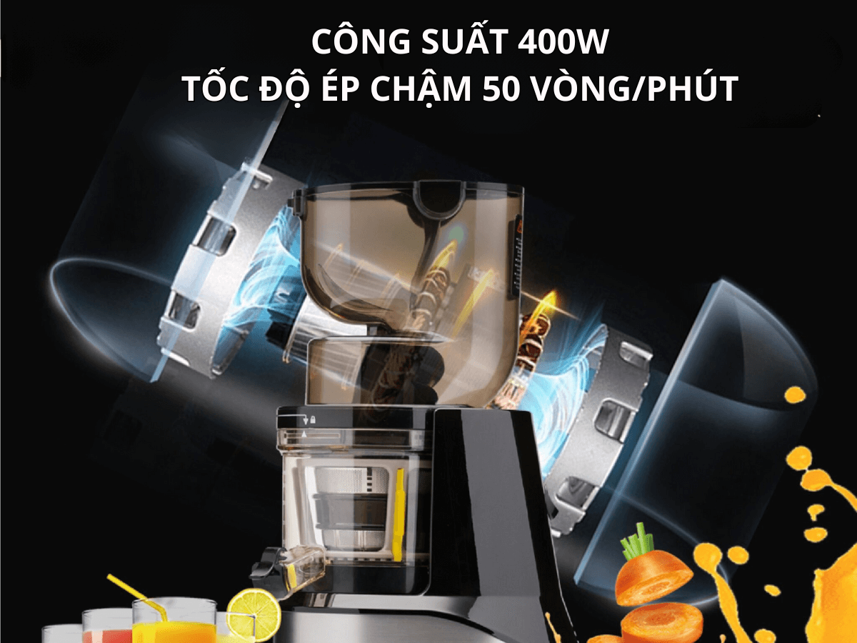 Công nghệ ép chậm hiệu suất cao