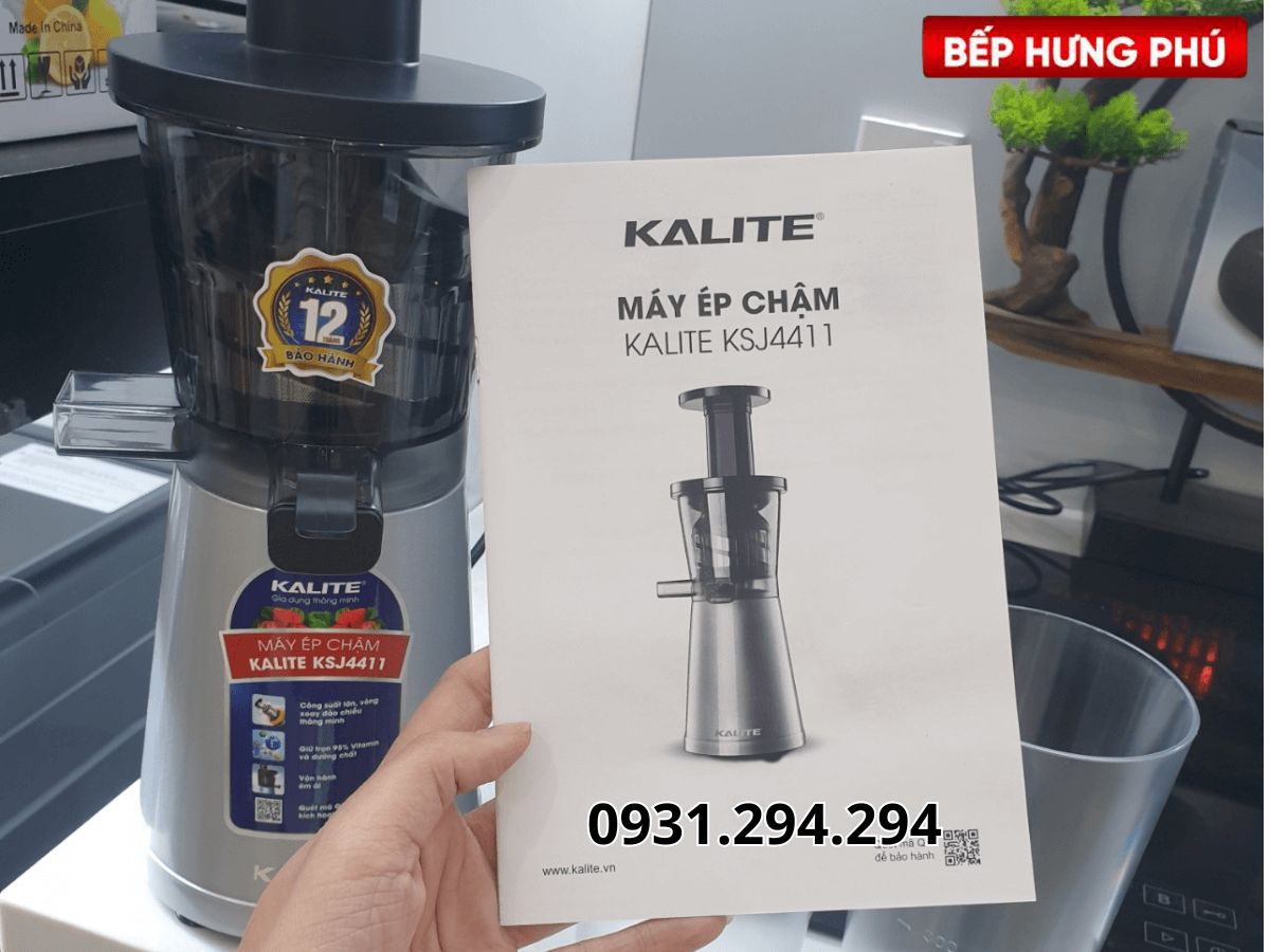 Máy ép chậm Kalite KSJ4411