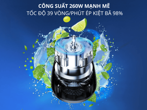 Công nghệ ép chậm hiệu suất cao