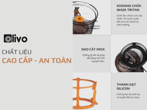 Chất liệu cao cấp, an toàn với sức khoẻ