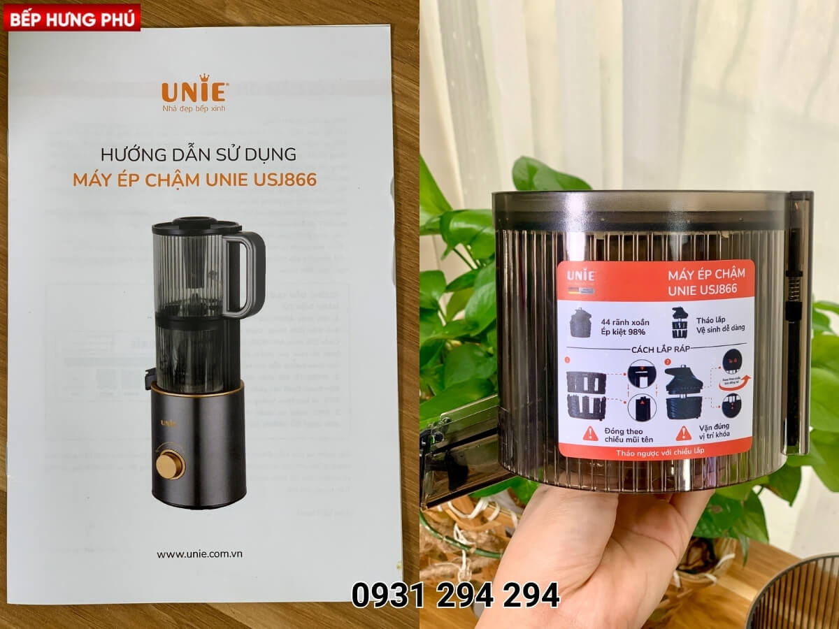 Máy ép chậm Unie USJ866