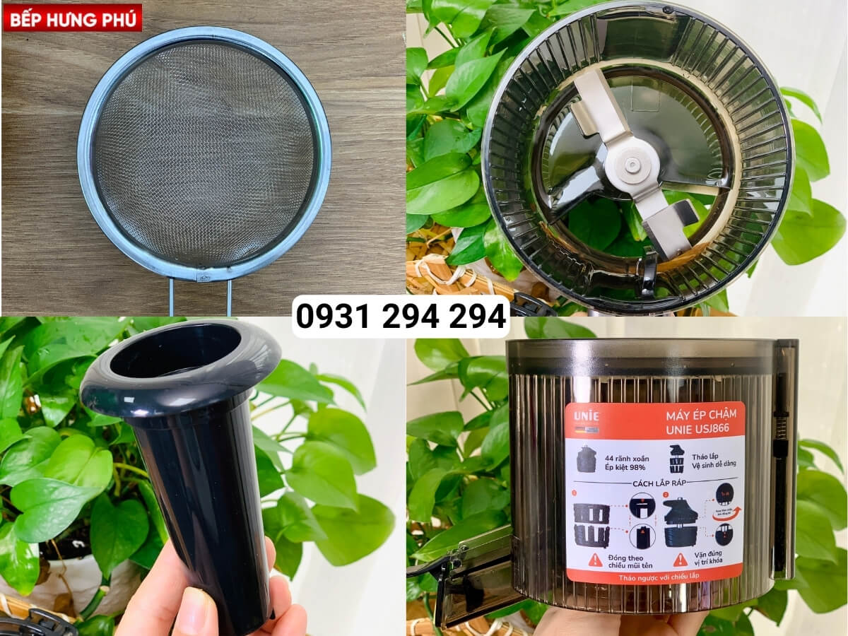 Các chi tiết máy ép chậm Unie USJ866