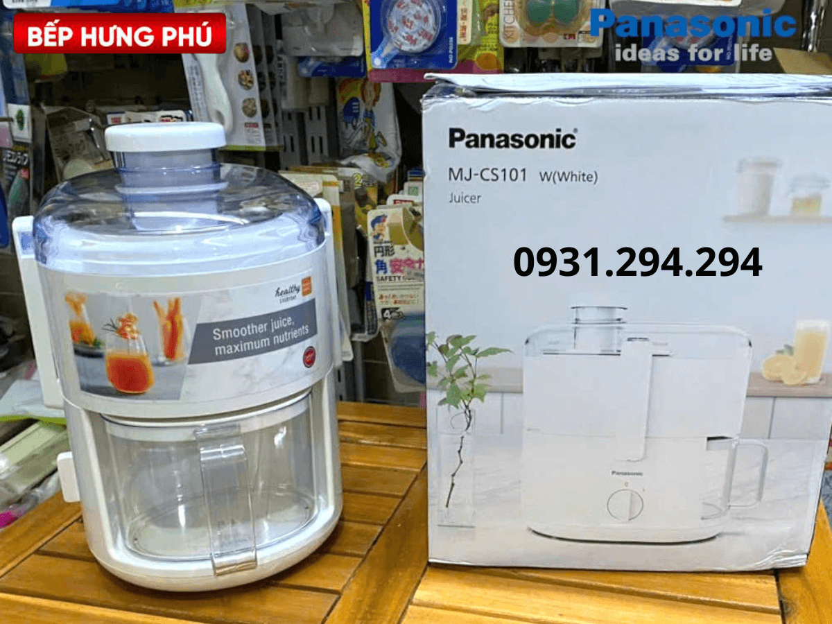 máy ép trái cây Panasonic MJ-CS101WRA