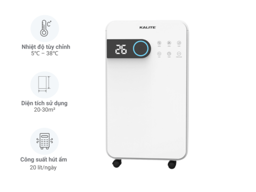 máy hút ẩm và lọc không khí kalite kl23wd-11