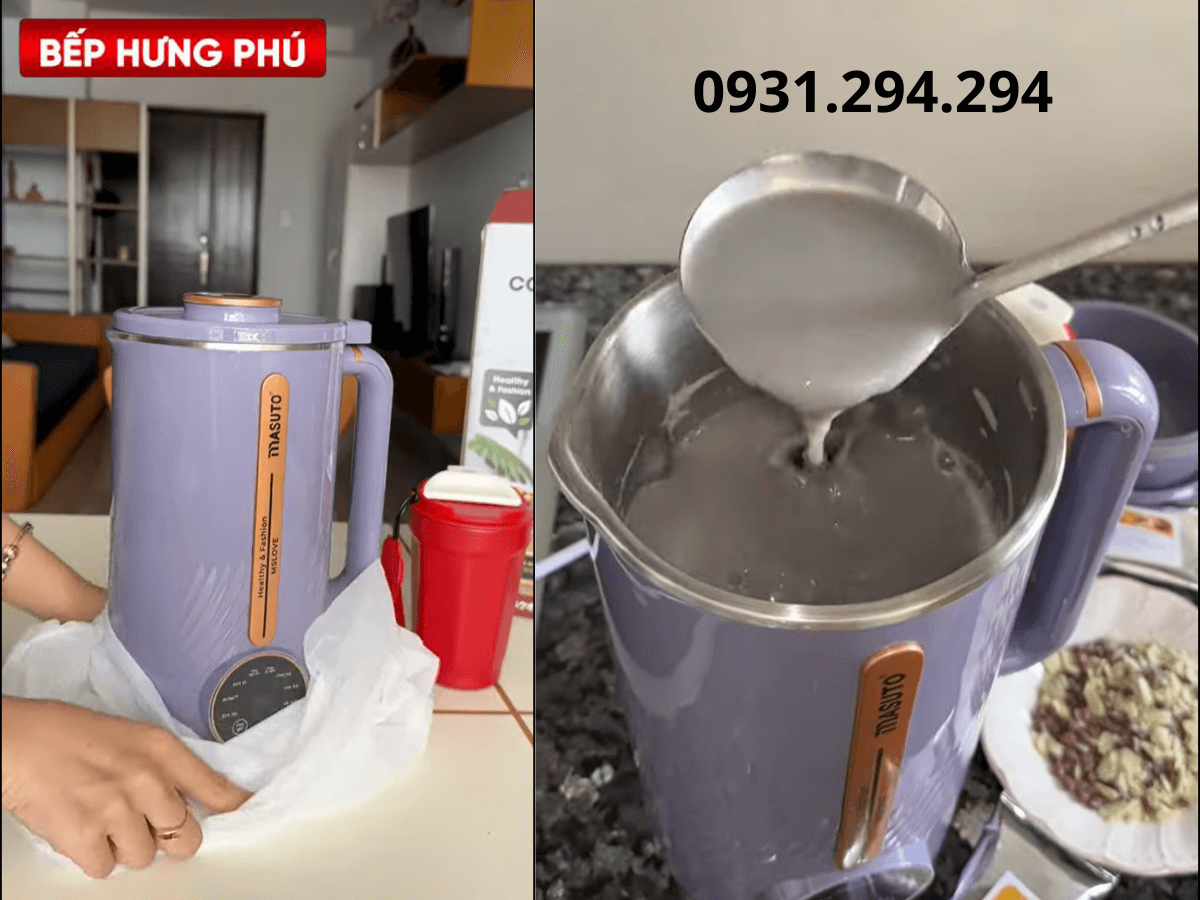 Máy làm sữa hạt Masuto MsLove
