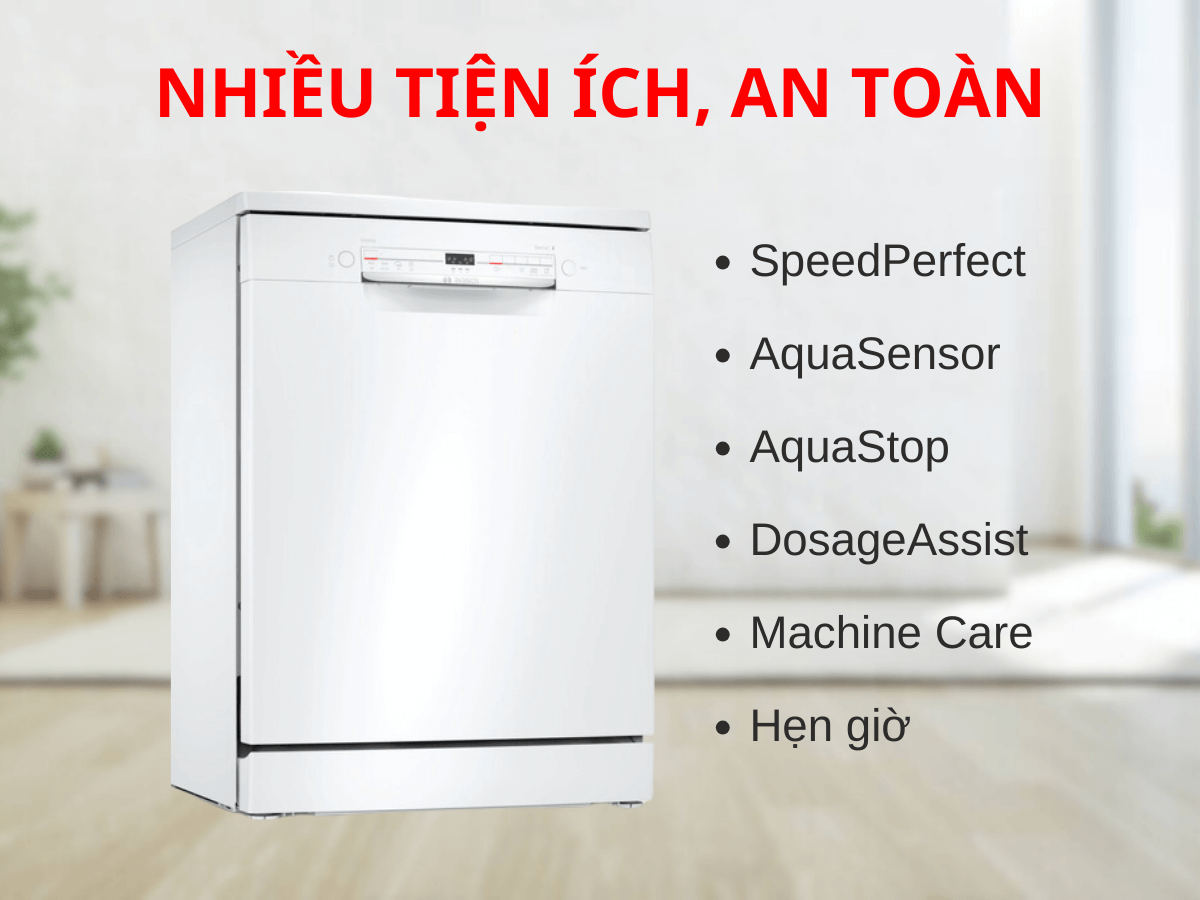 Tính năng tiện ích và an toàn khác