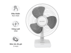 Quạt bàn Sharp PJ-T40MV-LG