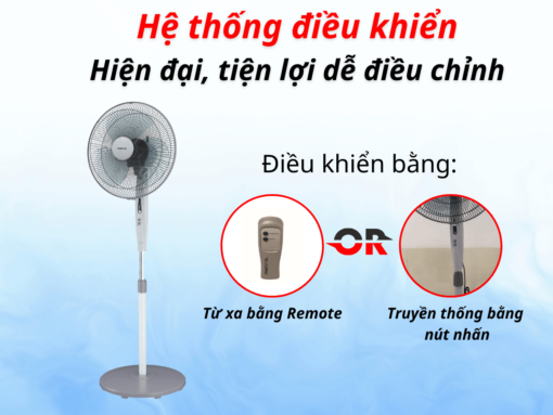 Điều khiển nút nhấn và remote
