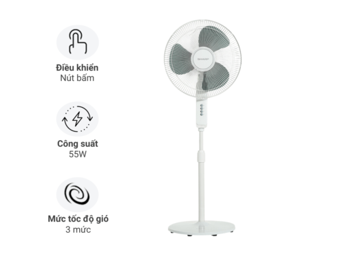 quạt đứng sharp pj-s40mv-lg Quạt đứng Sharp PJ-S40MV-LG
