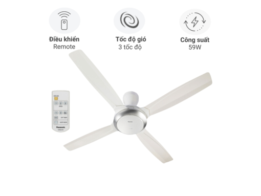 quạt trần panasonic f-56xpg-w (1) Quạt trần Panasonic F-56XPG-W