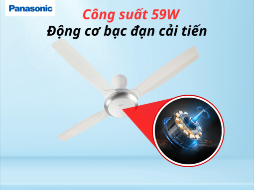 quạt trần panasonic f-56xpg-w (2) Quạt trần Panasonic F-56XPG-W