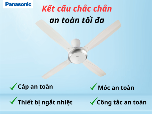 quạt trần panasonic f-56xpg-w (4) Quạt trần Panasonic F-56XPG-W