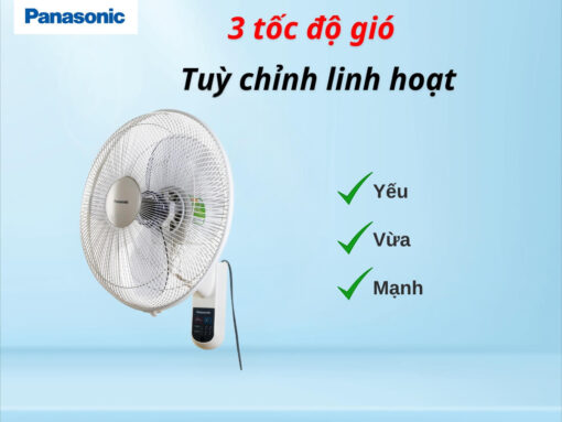 quạt treo tường panasonic f-409mg