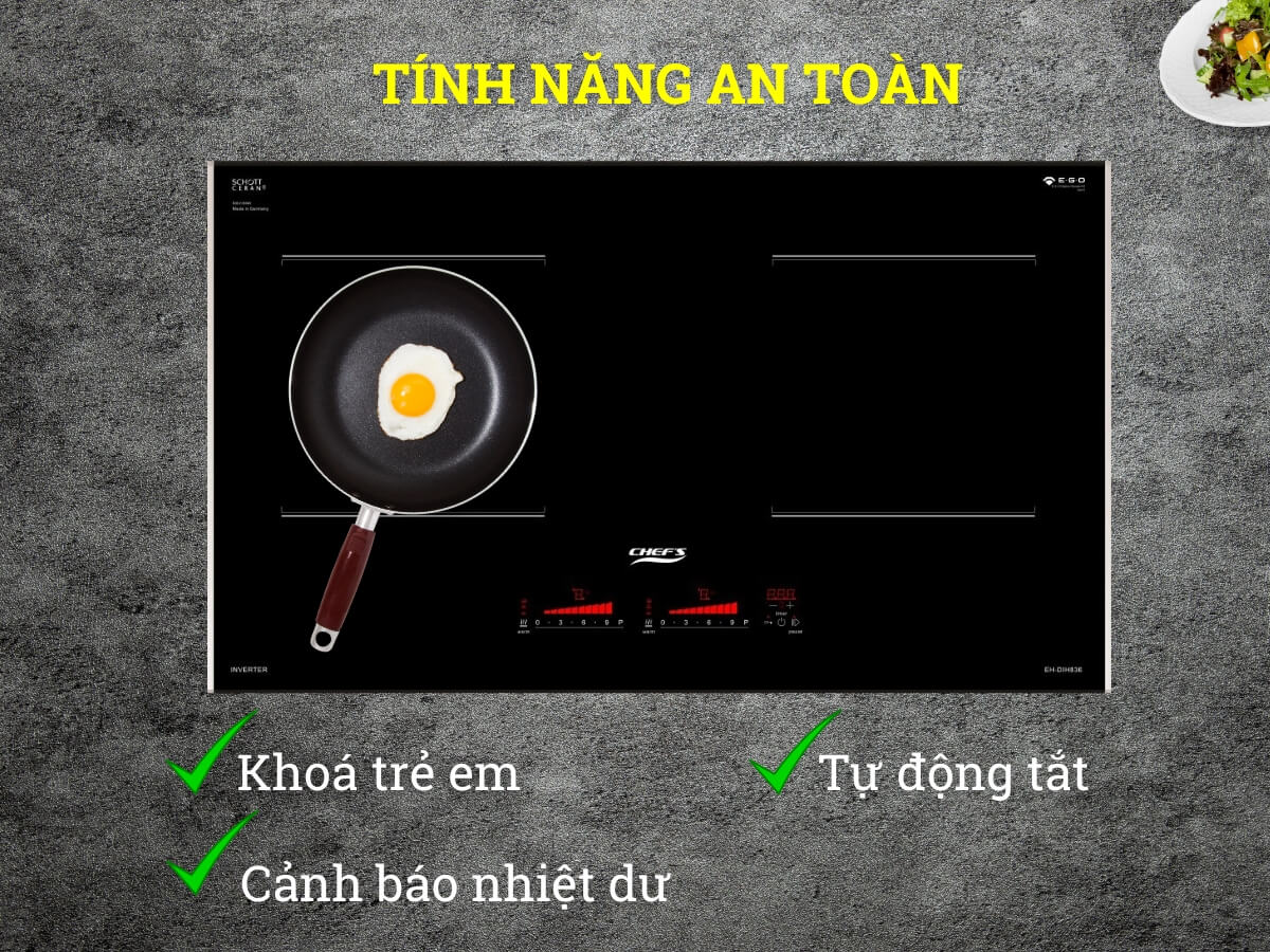 Tính năng an toàn bảo vệ cho cả gia đình