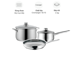 Bộ nồi WMF Diadem Plus Saucepan 3 món