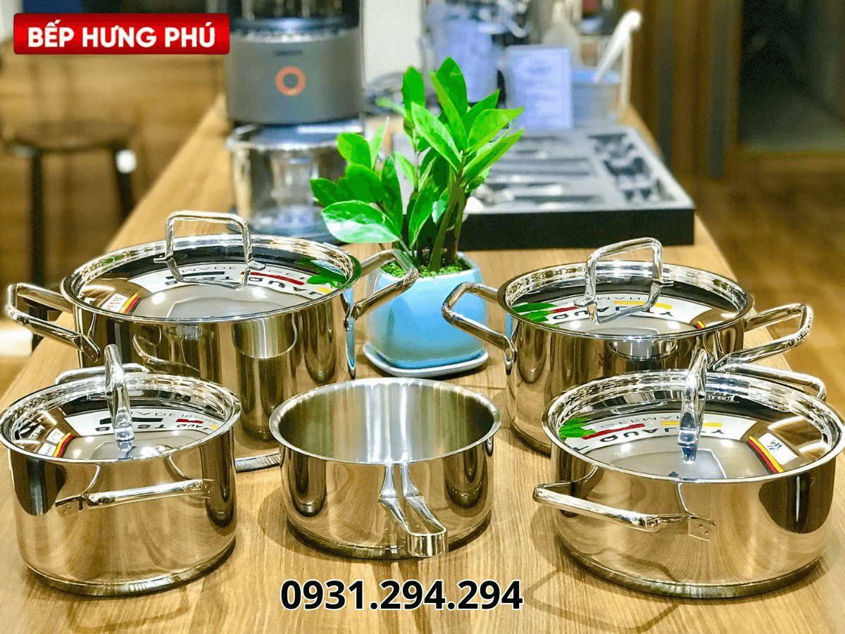 bộ nồi WMF Inspiration 5 món