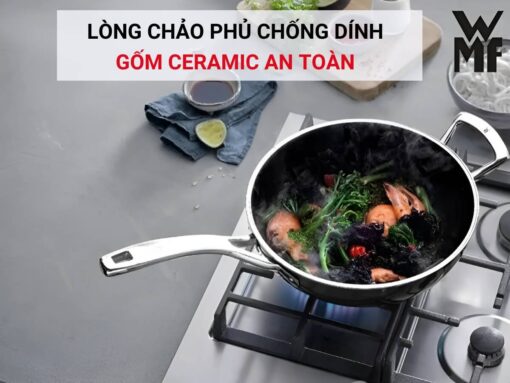 Lòng chảo phủ chống dính gốm Ceramic an toàn